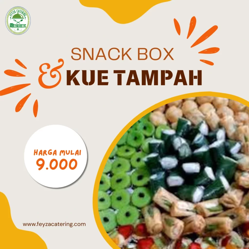 MENU SNACK BOX & KUE TAMPAH
